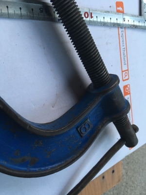 C-Clamp RECORD (Made in England) ขนาด 8"