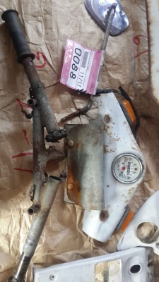 ขายอะไหล่เกือบทั้งคันของ Honda Fuji Rabbit 90cc ปี1965 เป็นรถเก่าญี่ปุ่น มือ1บ้านเรา