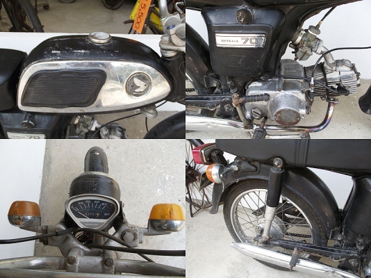 ขายใหม่มี ทั้งภาพ+ คลิป HONDA CD-70 เครื่องดีสภาพเดิมมีรูปครับ