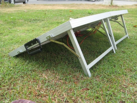 ขายโซล่าเซลล์ฉบับกระเป๋า 80 วัตต์