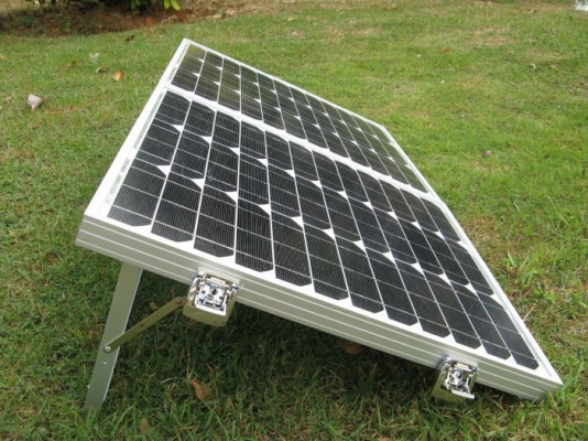 ขายโซล่าเซลล์ฉบับกระเป๋า 80 วัตต์