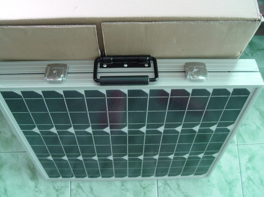 ขายโซล่าเซลล์ฉบับกระเป๋า 80 วัตต์