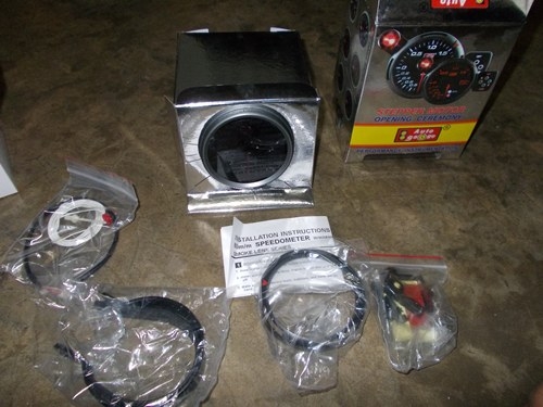 ขาย speedometer 0-300 km/h ขนาด 80mm  1200 บาท
