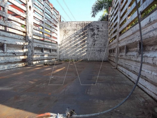 ขายหางพ่วง 2 เพลา ไม่ดั๊ม ยาว 6.40 เมตร ( อู่ สหกิจ )