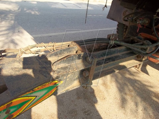 ขายหางพ่วง 2 เพลา ไม่ดั๊ม ยาว 6.40 เมตร ( อู่ สหกิจ )