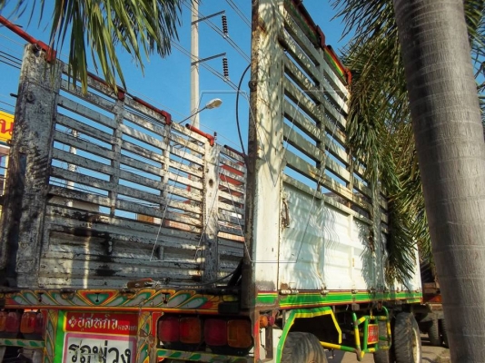 ขายหางพ่วง 2 เพลา ไม่ดั๊ม ยาว 6.40 เมตร ( อู่ สหกิจ )