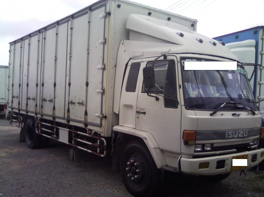 ขายด่วน Isuzu Rocky 195 ฝาดำ ตู้ 10 บาน 7.2 ม.