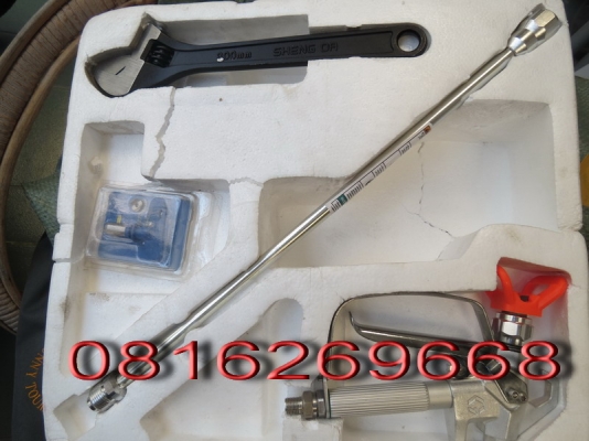 ขายเครื่องพ่นสี เครื่องทาสี สีน้ำ ทาสีหลังคา สีทาบ้าน  เพดาน พื้น ผนัง ของใหม่ไม่เคยใช้งาน