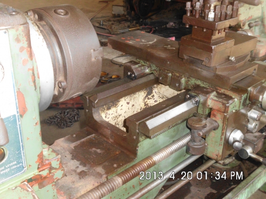 แท่นกลึง PING LING PL-1000 GB  8 ฟุต