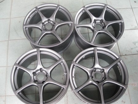 ขายล้อ18"ลายSKYLINE R-34 กว้าง9"พร้อมยางRE-11 19500