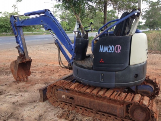 รถแบคโฮ MlTSUBlSHl  MM20 CR   สนใจติดต่อ 081 - 6079515