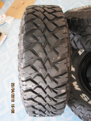 แม็ก 16 te37x ขอบ 16 พร้อมยาง maxxis 265/75/16