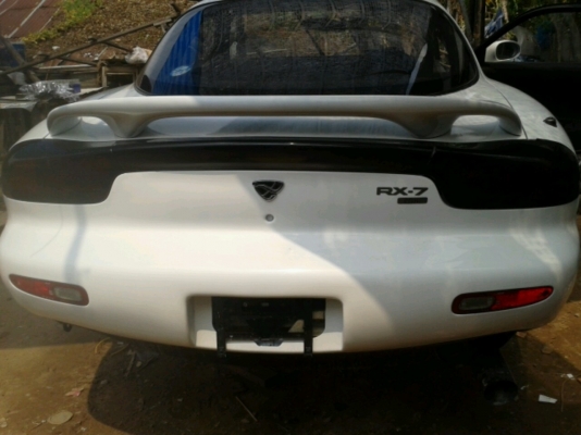 ขายรถสปอรต์mazda rx7 นำเข้าสีขาวมุกสวย