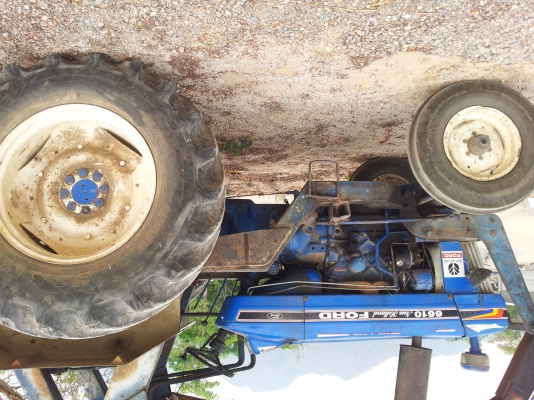 รถไถ รถคีบอ้อย FORD 6610 พร้อมผานทุกแบบ ครบชุด