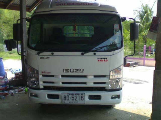 ISUZU npr150 ห้างแท้ปี53 จองแล้วด้วยวาจาโดยคุณโชเล่อ่างทองครับ