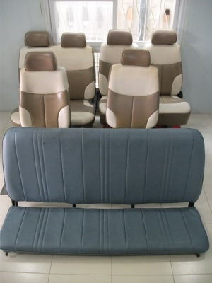 เบาะรถตู้ มี 3 เถว 9ที่นั่ง