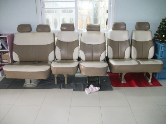 เบาะรถตู้ มี 3 เถว 9ที่นั่ง