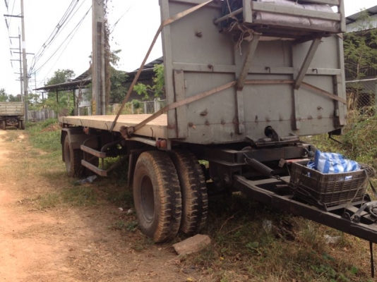 รถฮีโน่ 10 ล้อ พื้นเรียบ 320 แรงม้า ปี 53 ( ขายแม่ลูก ) สนใจติดต่อ 081 - 6079515