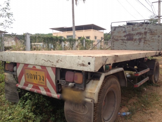 รถฮีโน่ 10 ล้อ พื้นเรียบ 320 แรงม้า ปี 53 ( ขายแม่ลูก ) สนใจติดต่อ 081 - 6079515