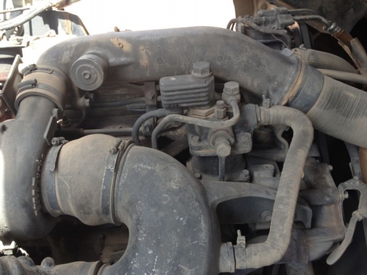 รถฮีโน่ 10 ล้อ พื้นเรียบ 320 แรงม้า ปี 53 ( ขายแม่ลูก ) สนใจติดต่อ 081 - 6079515