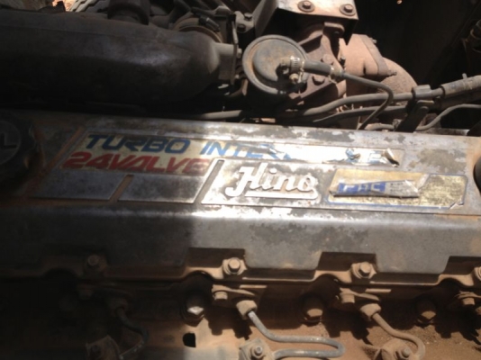 รถฮีโน่ 10 ล้อ พื้นเรียบ 320 แรงม้า ปี 53 ( ขายแม่ลูก ) สนใจติดต่อ 081 - 6079515