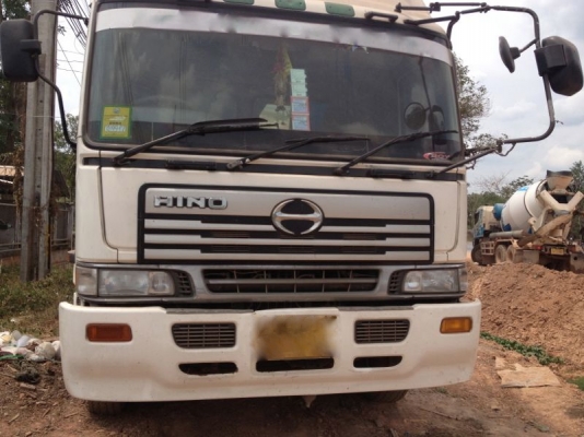 รถฮีโน่ 10 ล้อ พื้นเรียบ 320 แรงม้า ปี 53 ( ขายแม่ลูก ) สนใจติดต่อ 081 - 6079515