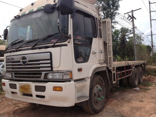 รถฮีโน่ 10 ล้อ พื้นเรียบ 320 แรงม้า ปี 53 ( ขายแม่ลูก ) สนใจติดต่อ 081 - 6079515