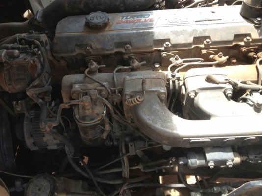 รถฮีโน่ 10 ล้อ พื้นเรียบ 320 แรงม้า ปี 53 ( ขายแม่ลูก ) สนใจติดต่อ 081 - 6079515