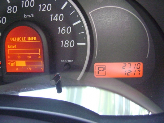 nissan MARCH วิ่งแค่ 2710 กิโลเท่านั้น