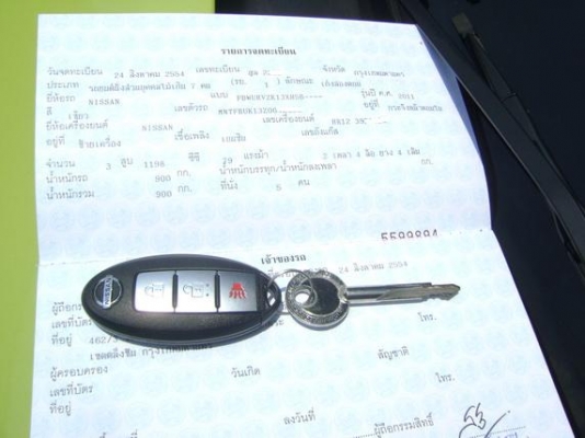 nissan MARCH วิ่งแค่ 2710 กิโลเท่านั้น