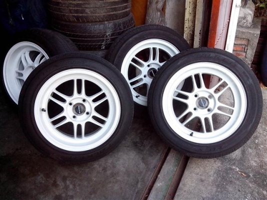 ขายแมกซ์ RPF1ขอบ15 หน้า 7หลัง 8ภาพใช้ได้ไม่กี่วันใหม่มาก พร้อมยาง 195 55 15