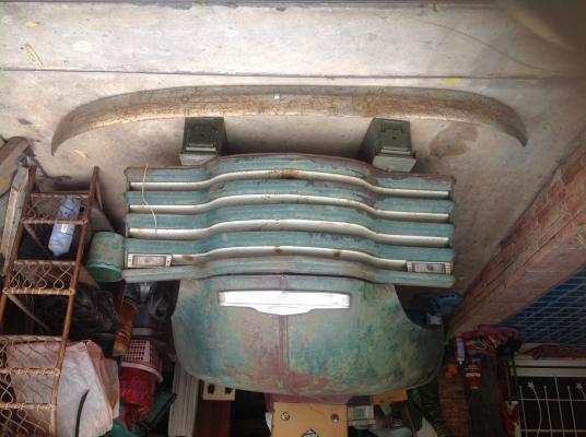 Hood gill bum chevy1950