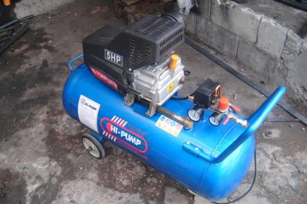 ขาย ปั้มลม5แรงถังใหญ่โรตารี่ สภาพเหมือนใหม่ พร้อมใช้