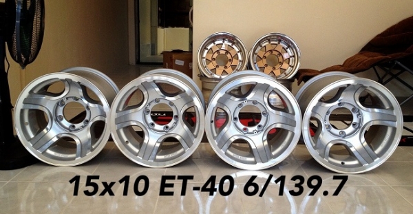 ขายล้อ Interspeed Japan ขอบ 15x10 ออฟ-40 ใส่ 6 รูกระบะ ก้านสุดแอ่น ลึก 6 นิ้ว ขายล้อ Interspeed Japan ขอบ 15x10 ออฟ-40 ใส่ 6 รูกระบะ ก้านสุดแอ่น ลึก 6 นิ้ว