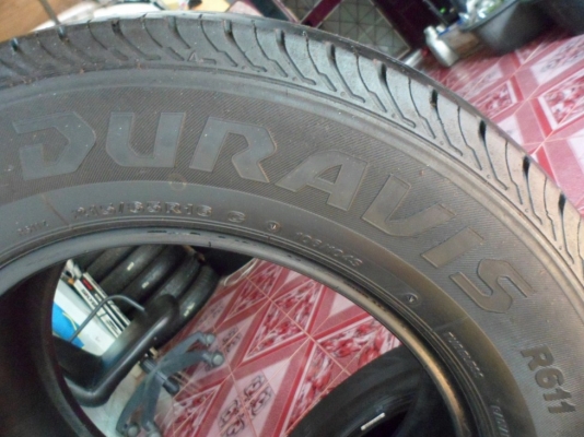 215/65/16"DURAVIS.BRIDGSTONE(2เส้น =1,200บ.).ปี08