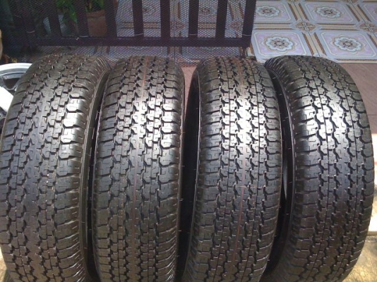 ยางbridgestone 245 70 16 ปี12สภาพ 99เปอร์เซ็นต์