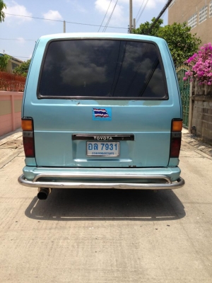 ขายรถตู้HIACEเครื่อง 2J แก๊ส lpg 2 ระบบ เกียรออโต้ พวงมาลัยเพาเวอรเอกสารครบโอนพร้อม