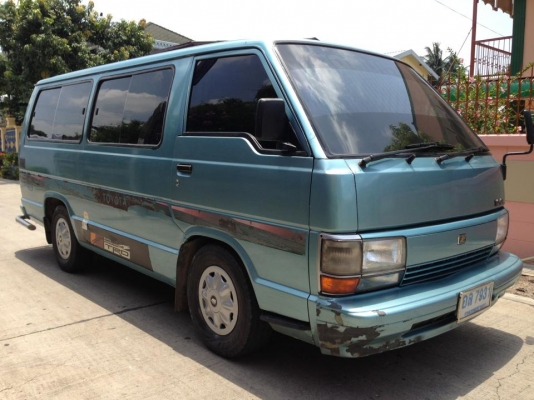 ขายรถตู้HIACEเครื่อง 2J แก๊ส lpg 2 ระบบ เกียรออโต้ พวงมาลัยเพาเวอรเอกสารครบโอนพร้อม