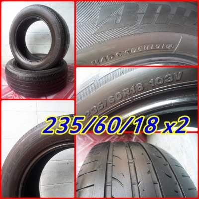 225/40/18"(1เส้น =1,200บ.)YOKOHAMA.AD07ดอกสวยๆ(ปี06),KAISER(2409)ดอกเต็มๆ/yokohama.A-drive R1 ปี09(2เส้น =2,700บ.)