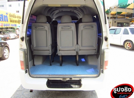 NISSAN URVAN ปี 03 ตู้หลังคาสูง ดาวน์ 8,000 ไม่ต้องมีคนค้ำ T.086-527-9533