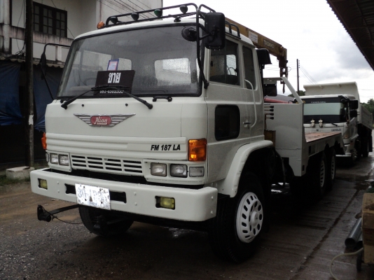 ขาย Hino F18 ท้ายลาด เครน 2 เพลา 10 เกียร์
