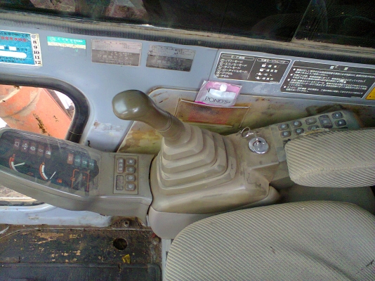 ขายhitachi 100-2 โซ่ดี เครื่องดี ไฟฟ้าครบ เก็บรั่วซึมแล้ว