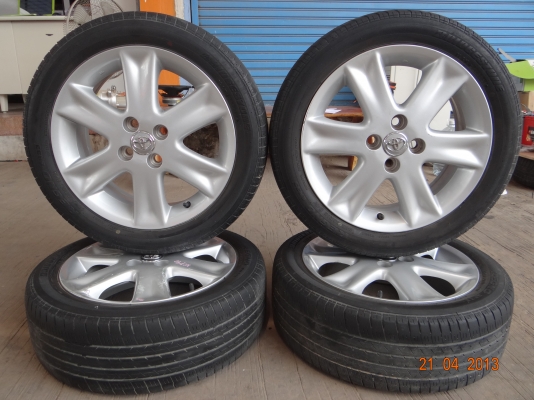 ขายแม็กพร้อมยาง TOYOTA YARIS  R16 ของแท้นำเข้า