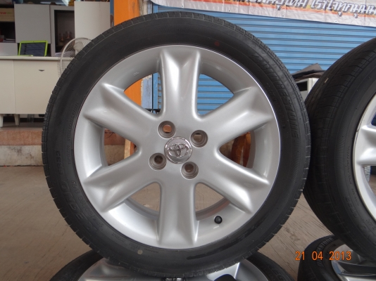 ขายแม็กพร้อมยาง TOYOTA YARIS  R16 ของแท้นำเข้า