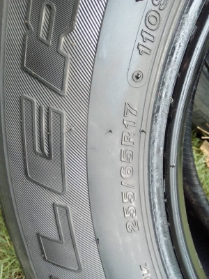 255/65R17 BRIDGESTONE DUELER H/T840 ชุด 4 เส้น โทร.081-427-3941 ไอดีไลน์ 0814273941