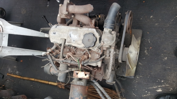 เครื่องยนต์ ดีเซล 3สูบเล็ก Mitsubishi S3L