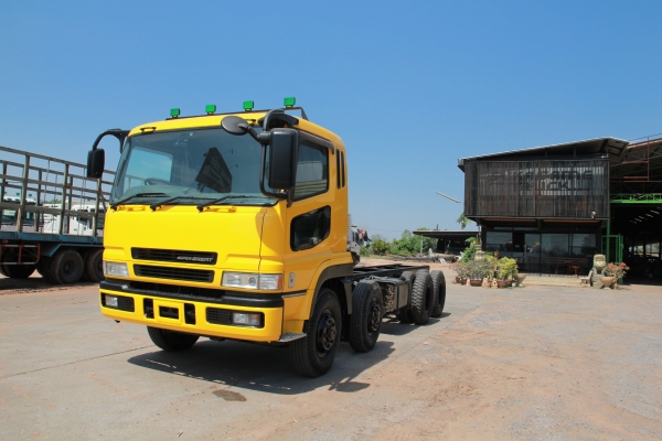 ผลิตใหม่ ตัวรถจริง กำลังเทสและเก็บรายละเอียด เครื่อง 6M70 380 แรงม้า แชชซี FUSO ยาว 7.50 เมตร ยางใหม