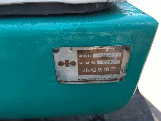 รถขุดเล็ก Komatsu PC45-1 สภาพสวยเก่านอก ( ญี่ปุ่น ) มีเก๋งแท้ สนใจติดต่อ 0874880101 รถขุดเล็ก Komatsu PC45-1 สภาพสวยเก่านอก ( ญี่ปุ่น ) มีเก๋งแท้ สนใจติดต่อ 0874880101