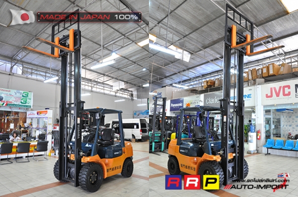 ขายรถโฟล์คลิฟท์มือสอง TOYOTA รุ่น 7FD30-18102 นำเข้าจากประเทศญี่ปุ่น 100\% ไม่เคยใช้งานในไทย ขายรถโฟล์คลิฟท์มือสอง TOYOTA รุ่น 7FD30-18102 นำเข้าจากประเทศญี่ปุ่น 100\% ไม่เคยใช้งานในไทย