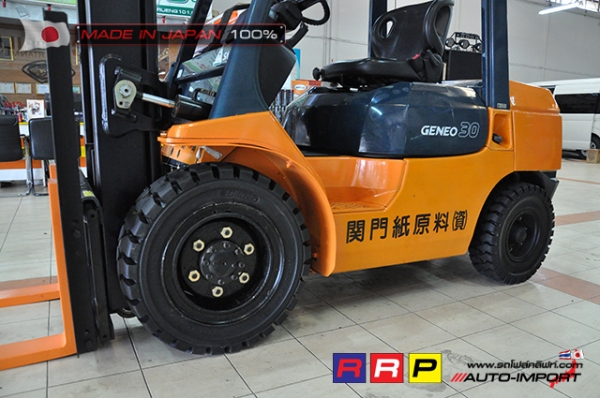 ขายรถโฟล์คลิฟท์มือสอง TOYOTA รุ่น 7FD30-18102 นำเข้าจากประเทศญี่ปุ่น 100\% ไม่เคยใช้งานในไทย ขายรถโฟล์คลิฟท์มือสอง TOYOTA รุ่น 7FD30-18102 นำเข้าจากประเทศญี่ปุ่น 100\% ไม่เคยใช้งานในไทย